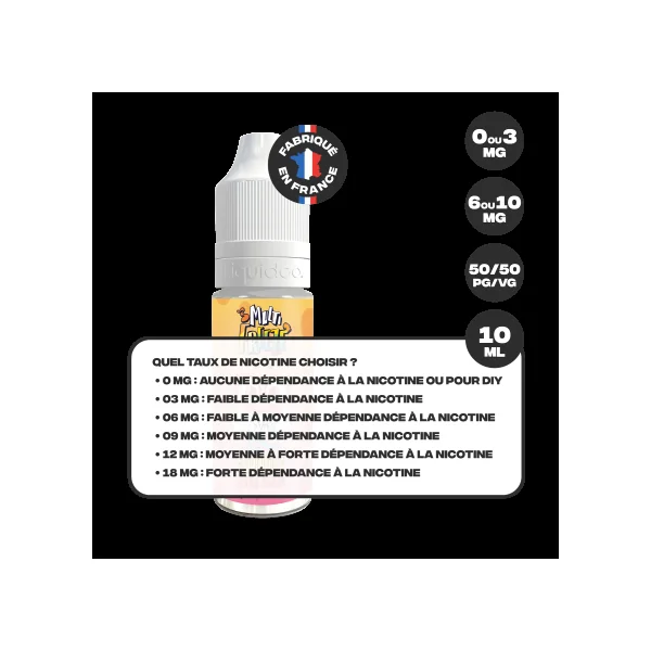 E-liquide Multi Freeze Fripouille 10ml - Orange Fruit Du dragon - PG/VG 50/50