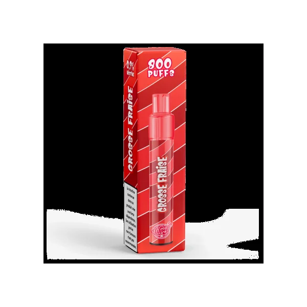 Wpuff Pod 2.0 Grosse Fraise - 800 puffs (1 Batterie + 1 Pod)