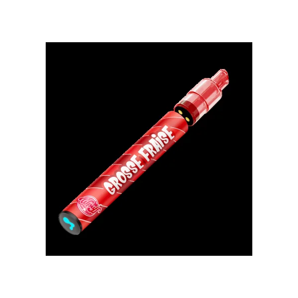 Wpuff Pod 2.0 Grosse Fraise - 800 puffs (1 Batterie + 1 Pod)