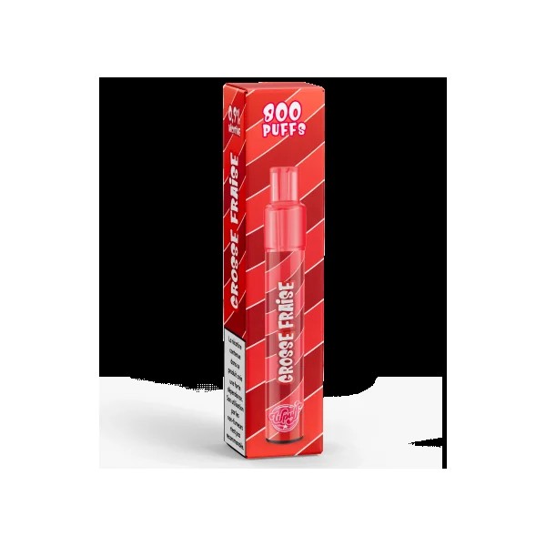 Wpuff Pod 2.0 Grosse Fraise - 800 puffs (1 Batterie + 1 Pod)
