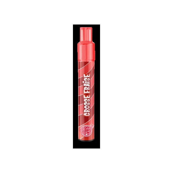 Wpuff Pod 2.0 Grosse Fraise - 800 puffs (1 Batterie + 1 Pod)